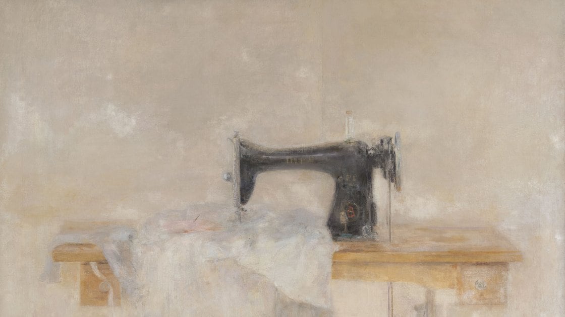 Imagen de la exposición del Thyssen en torno a Carmen Laffón.
