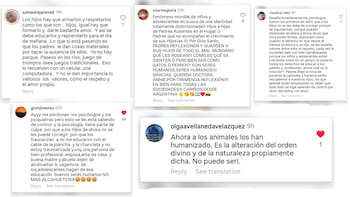 Comentarios a la publicación de