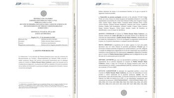 Comunicado oficial de la Jurisdicción