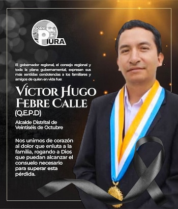 Victor Hugo Febre Calle - Veintiseis de octubre - Piura - Sicarios - Perú - 21 mayo