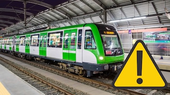 Línea 1 del Metro de Lima interrumpe su servicio por ingreso de una persona a la vía y recomienda usar transporte alternativo