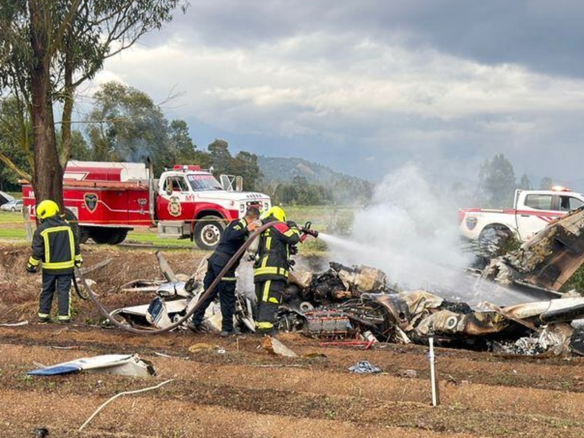 Así fueron los últimos minutos de la avioneta en la que Yeison Jiménez falleció en Boyacá: fotógrafo captó todo - Infobae