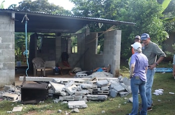 La expedición científica también busca documentar deslizamientos y otras alteraciones causadas por el terremoto. (Miviot)