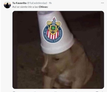 Memes derrota Chivas