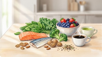 Los 5 alimentos que ayudan a proteger la memoria y mantener el cerebro saludable, según expertos