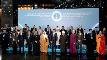 Líderes religiosos de 20 países se reunieron para impulsar un movimiento global por la paz