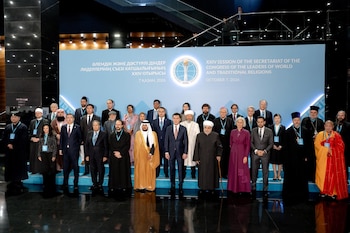 Representantes religiosos de 20 países se reunieron en la capital de Kazajistán para debatir el papel del diálogo interreligioso en la construcción de la paz.