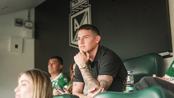 James Rodríguez contaría con un fuerte esquema de seguridad en Atlético Nacional: este sería su escolta personal