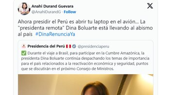 Las críticas contra la presidenta