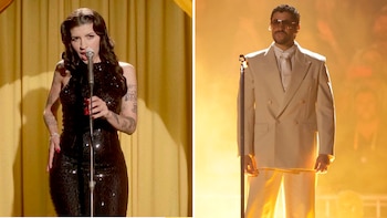 Cazzu en la prueba de