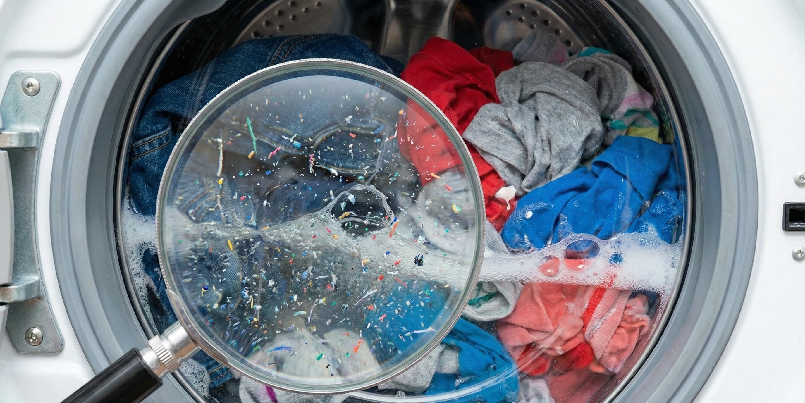 Millones de fibras sintéticas desprendidas en cada lavado contaminan ríos, océanos y suelos agrícolas a escala inesperada (Imagen Ilustrativa Infobae)