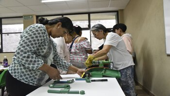 Empoderando mujeres, conservando agua y