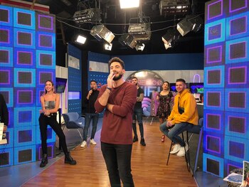 Nico Occhiato y su equipo