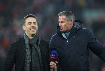 Gary Neville trabaja en Sky