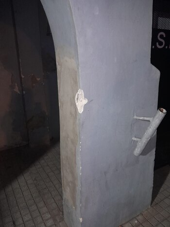 El impacto de bala en