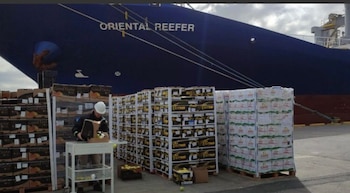 La primera exportación de la