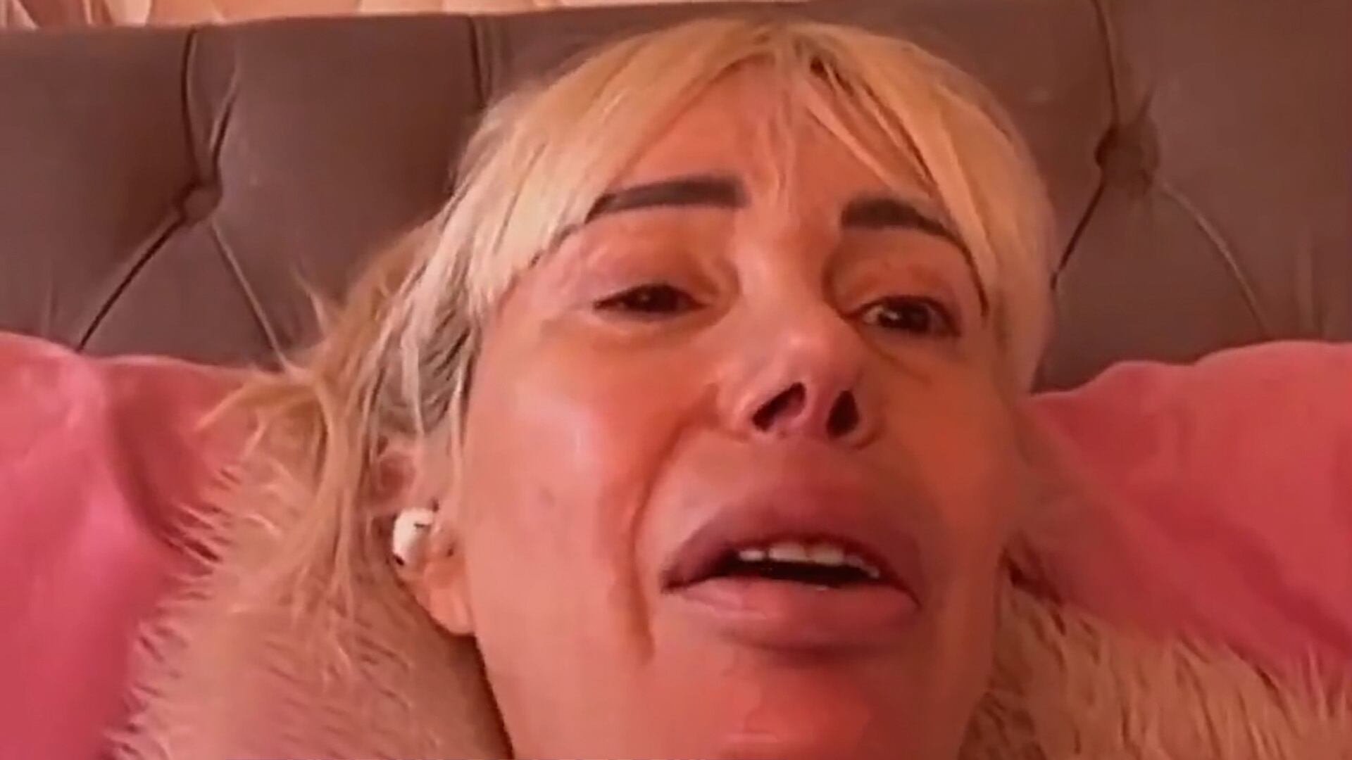 Gabriela Trenchi se accidentó en el funeral de Silvina Luna y hay preocupación por su 