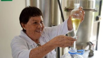 Una profesora participante de este