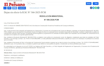 La decisión deja sin efecto