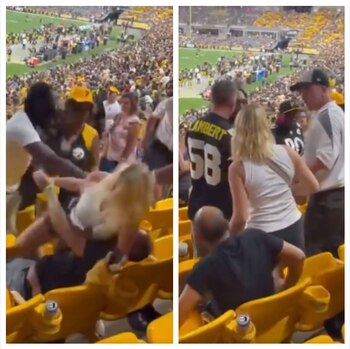 Al ver que su acompañante