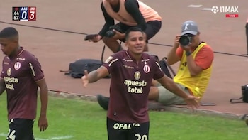 El golazo de Alex Valera para el 3-0 de Universitario ante Alianza Atlético por el Clausura de la Liga 1 2026