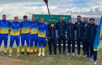 Equipos de Colombia y Ucrania