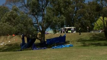 Los restos del castillo quedaron