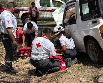 Representantes de Cruz Roja han informado sobre el incremento de emergencias médicas durante el periodo vacacional./(Cruz Roja Salvadoreña)