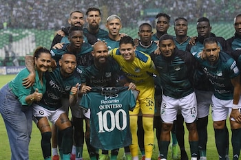 El defensor central es una de las grandes figuras del Deportivo Cali - crédito @juanquinterof3 / Instagram