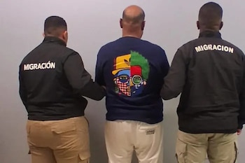 En Tocumen fue detenido un ciudadano hondureño requerido por narcotráfico. Tomada de X