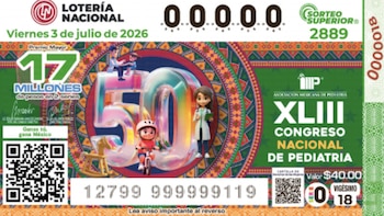 Sorteo Superior 2889: Resultados viernes 3 de julio del 2026 de la Lotería Nacional