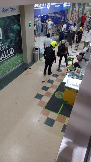 Los dos vigilantes que custodiaban