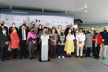 Senadores de Morena respaldaron al