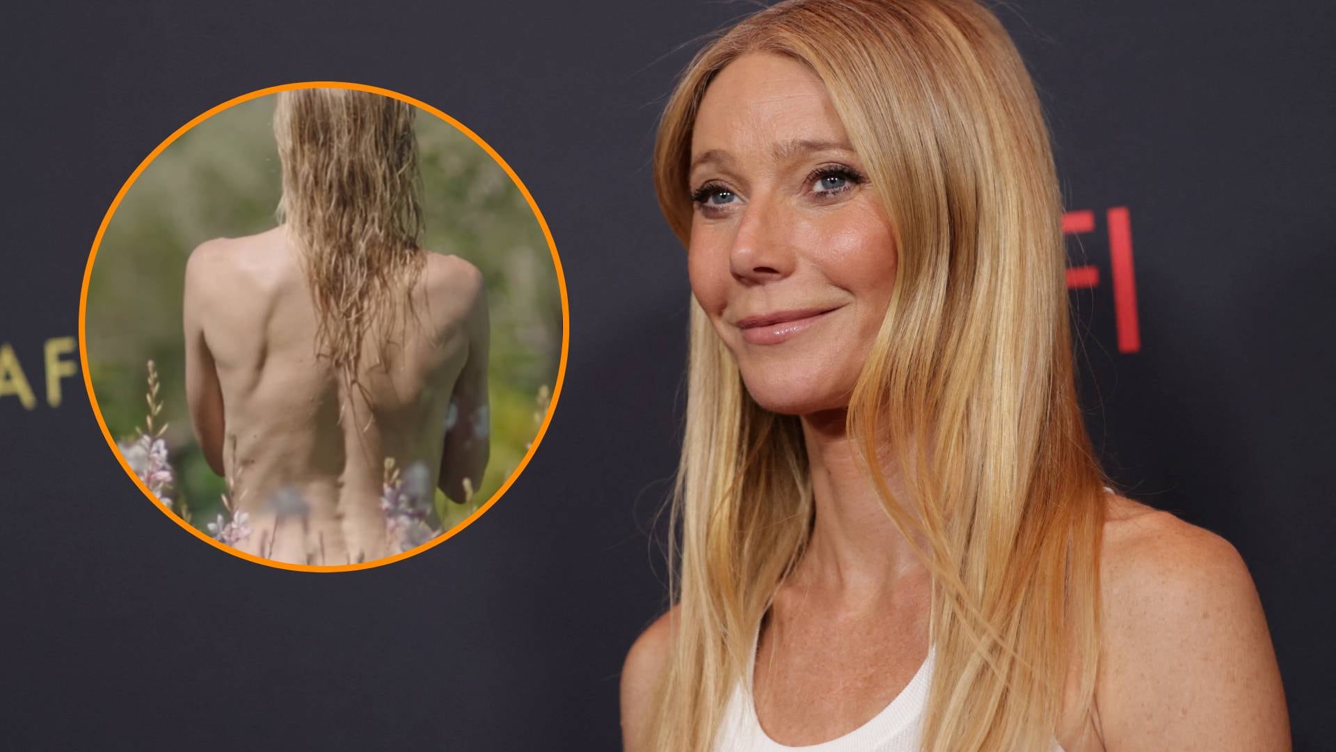 Gwyneth Paltrow se desnuda bajo la ducha para promocionar su nuevo gel de baño