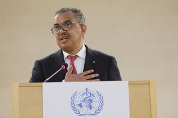 Tedros Adhanom Ghebreyesus es un