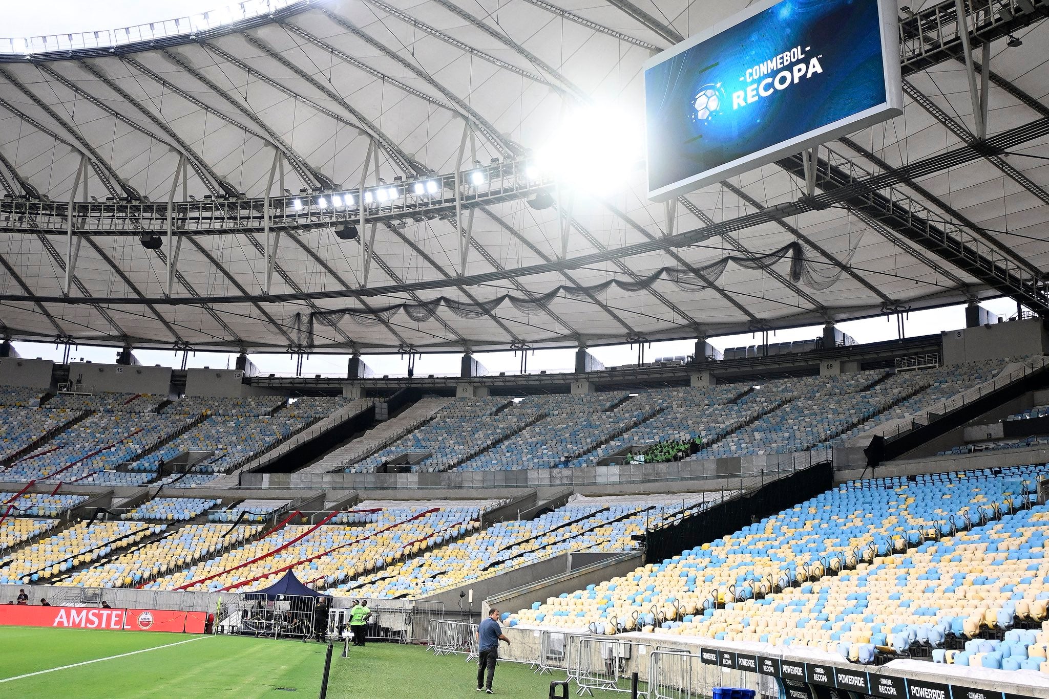 O estádio do Maracaná, onde o Lanús pode ser campeão (@clublanus)