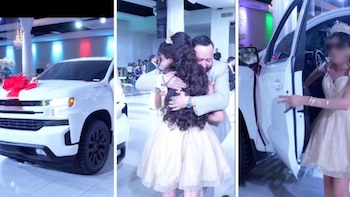 Quinceañera recibe de último juguete