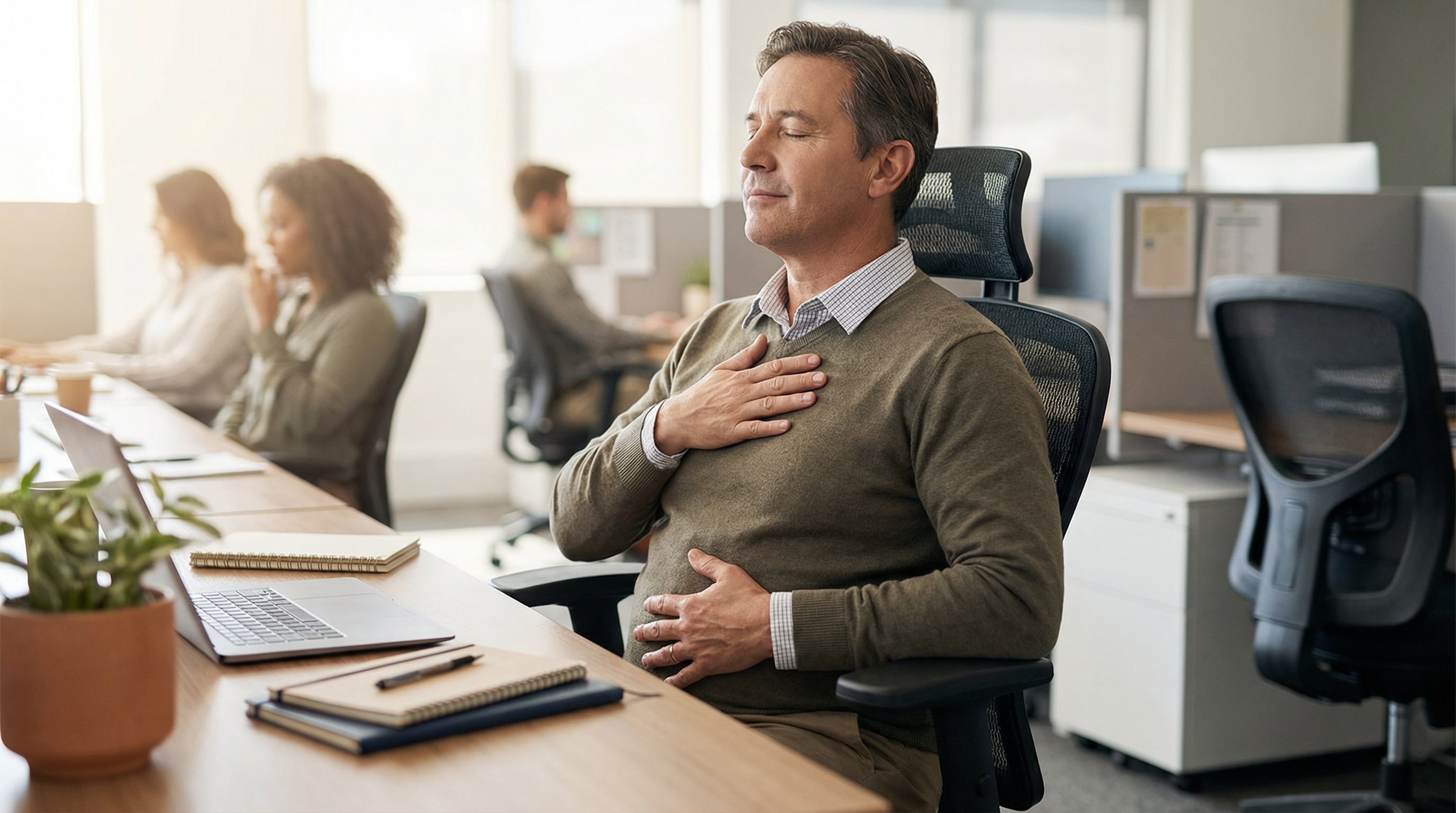 Técnicas de grounding como la regla 3-3-3 interrumpen el ciclo ansioso y devuelven la calma durante una crisis de pánico (Imagen Ilustrativa Infobae)