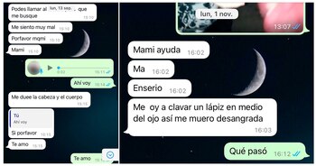 Algunos de los mensajes que