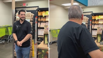 En video quedó el fuerte enfrentamiento entre un mexicano y un colombiano en tienda de Estados Unidos por la forma de hablar: “Viejo catre... muchas gracias”