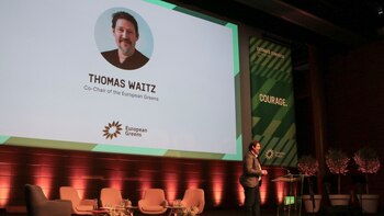 Los Verdes Europeos, frente a