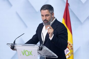 El líder de Vox, Santiago