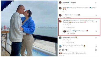 El romántico post que le