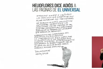 Retiro de Helio Flores -