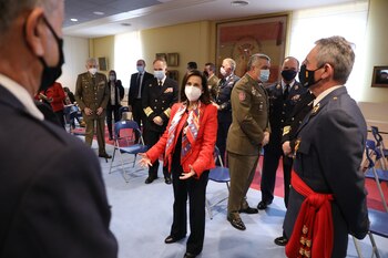 Miguel Ángel Villarroya (d) y