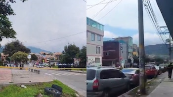 Reportan un cilindro sospechoso cerca de un CAI en Usme en Bogotá, autoridades acordonaron la zona