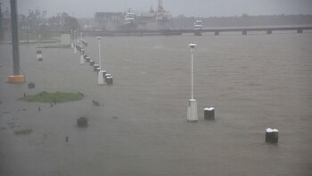 Las alertas de inundación cubren Dallas, Fort Worth, Killeen, Waco y suburbios de Houston y Nueva Orleans. (Seth Herald/AFP)