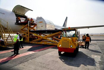 Un nuevo embarque de vacunas