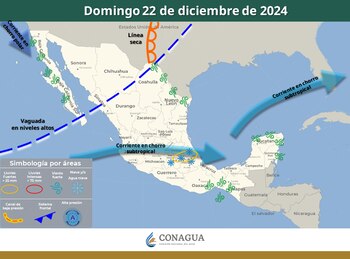 Mapa del clima para este
