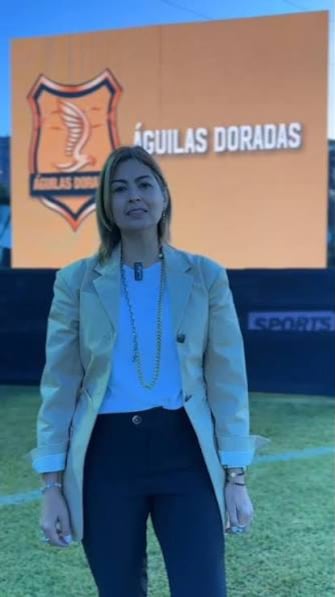 Paula Salazar asumió la presidencia de Águilas Doradas desde el pasado abril de 2015 - crédito Águilas Doradas
